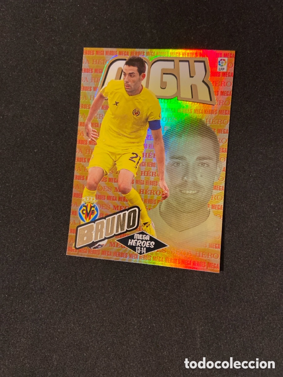 Cromos de f&uacute;tbol: BRUNO MEGA HEROES 386 (VILLARREAL)
