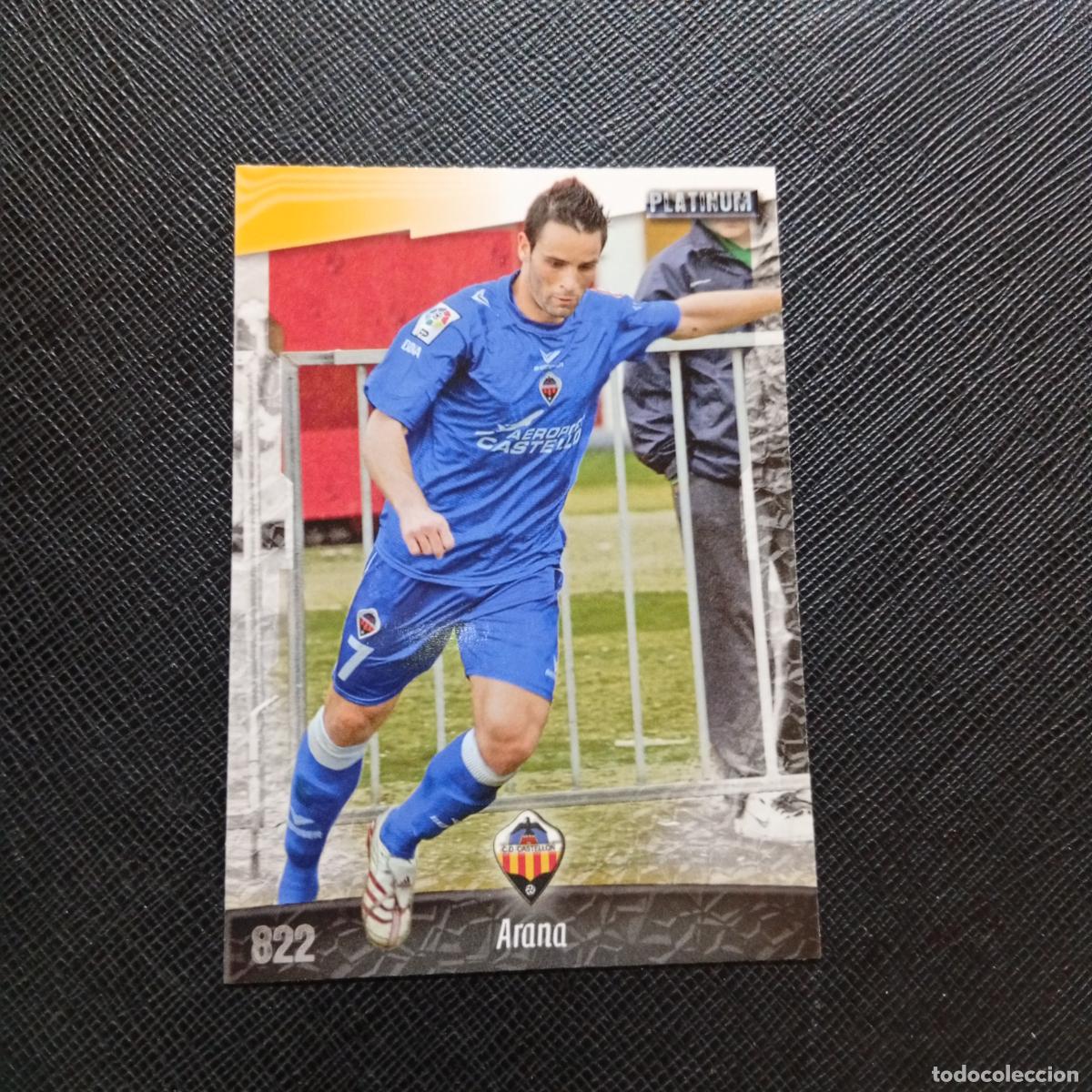 Cromos de f&uacute;tbol: 822 ARANA CASTELLON MUNDICROMO QUIZ GAME 2008 2009 FUTBOL 08 09 - A212 PG29