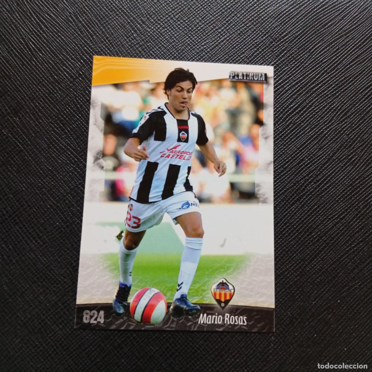 Cromos de f&uacute;tbol: 824 MARIO ROSAS CASTELLON MUNDICROMO QUIZ GAME 2008 2009 FUTBOL 08 09 - A212 PG29