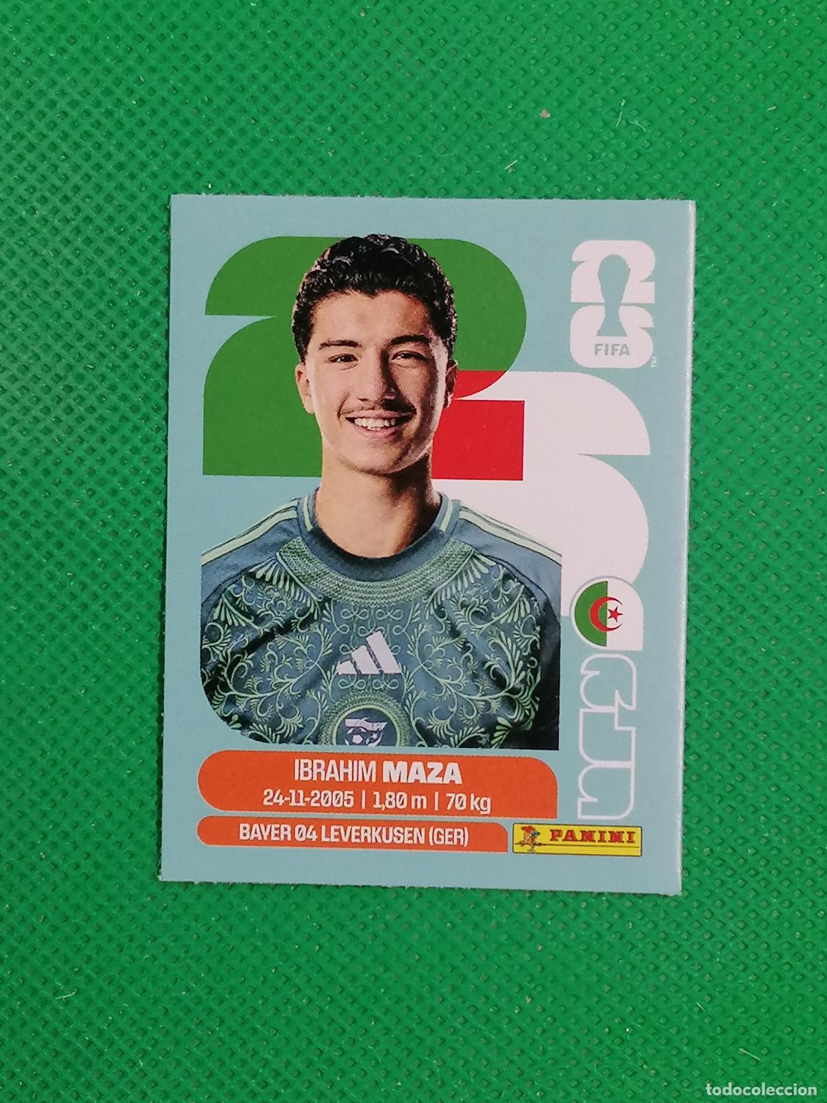 Cromos de f&uacute;tbol: IBRAHIM MAZA ALGERIA ALG UPDATE SET ⚽ PANINI FIFA MUNDIAL WORLD CUP 26 2026 STICKER ⚽