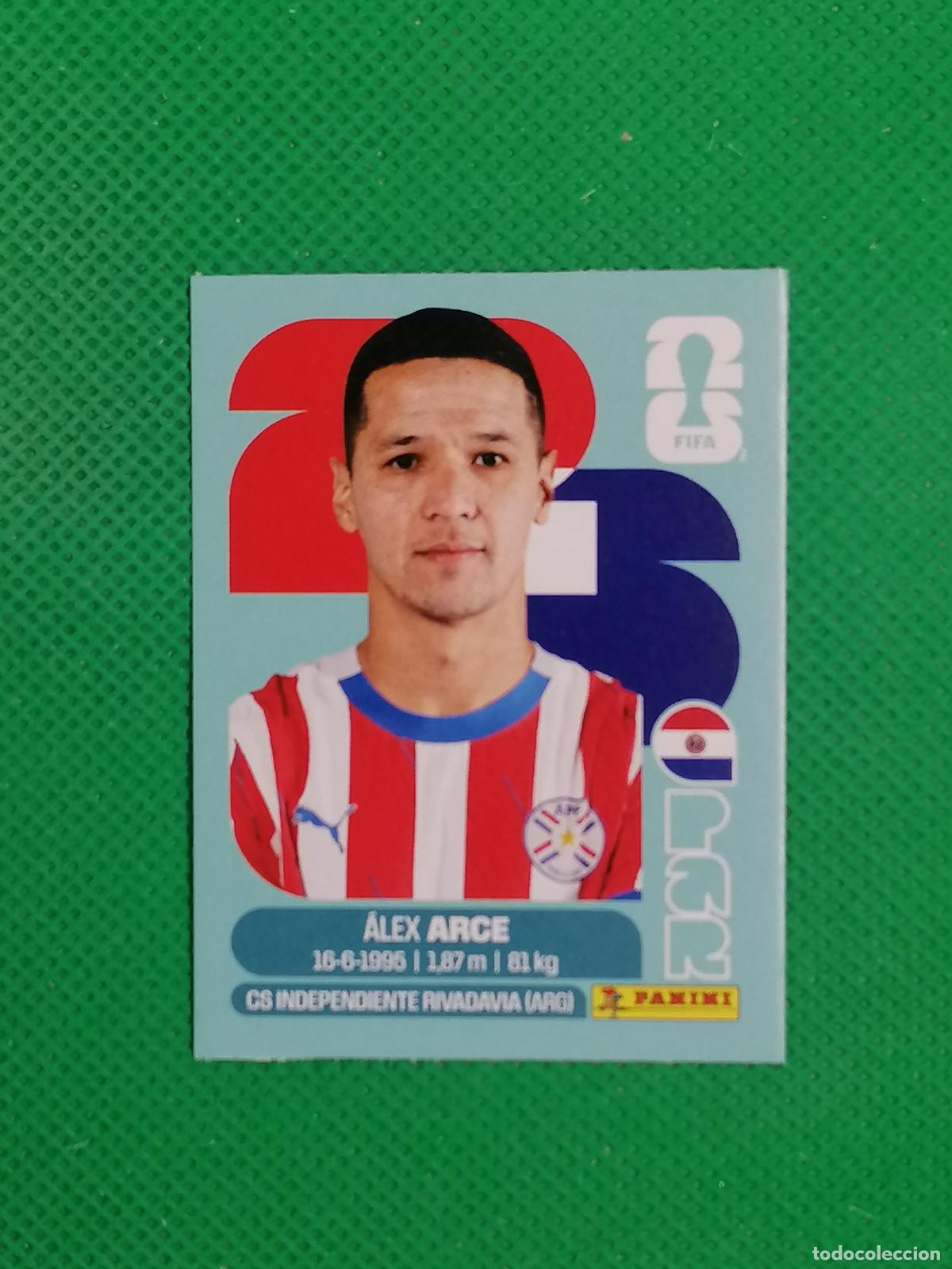 Cromos de f&uacute;tbol: ALEX ARCE PARAGUAY PAR UPDATE SET ⚽ PANINI FIFA MUNDIAL WORLD CUP 26 2026 STICKER ⚽