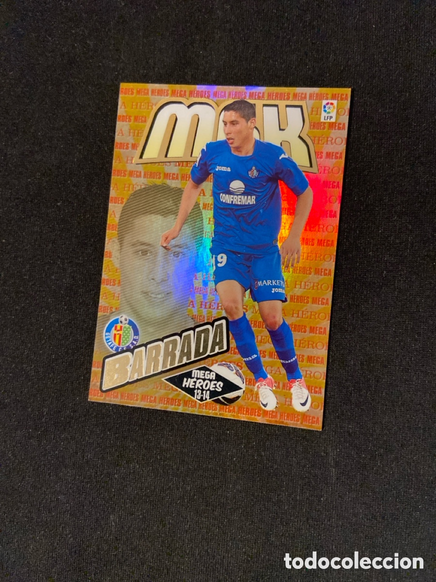 Cromos de f&uacute;tbol: BARRADA 390 MEGA HEROES (GETAFE)