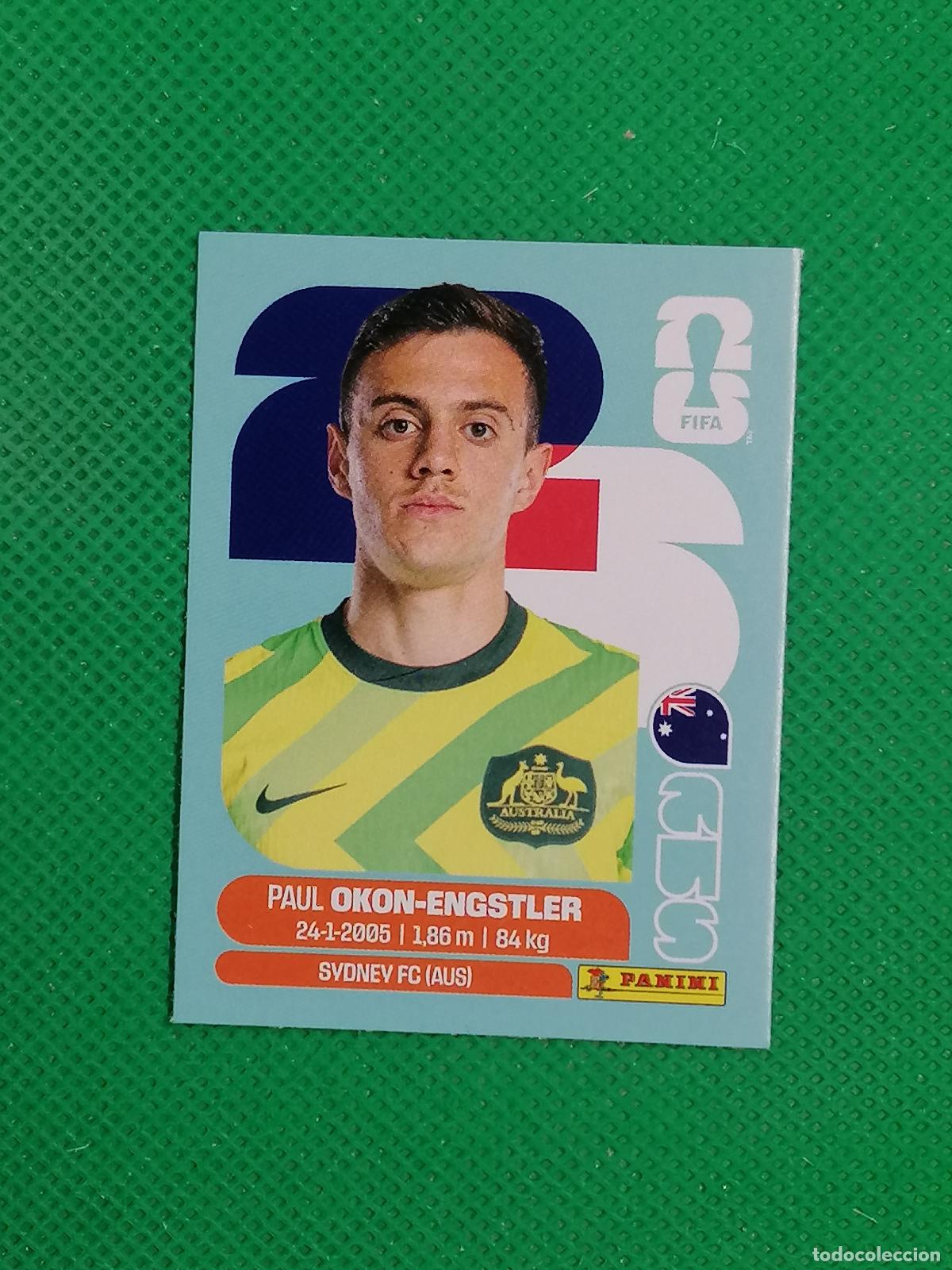 Cromos de f&uacute;tbol: PAUL OKON ENGSTLER AUSTRALIA AUS UPDATE SET ⚽ PANINI FIFA MUNDIAL WORLD CUP 26 2026 STICKER ⚽