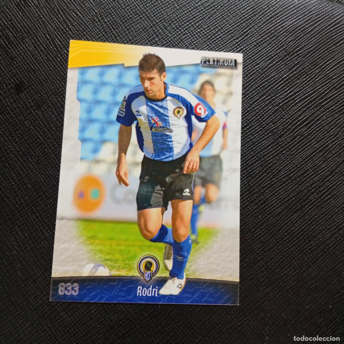 Cromos de f&uacute;tbol: 833 RODRI HERCULES MUNDICROMO QUIZ GAME 2008 2009 FUTBOL 08 09 - A212 PG30