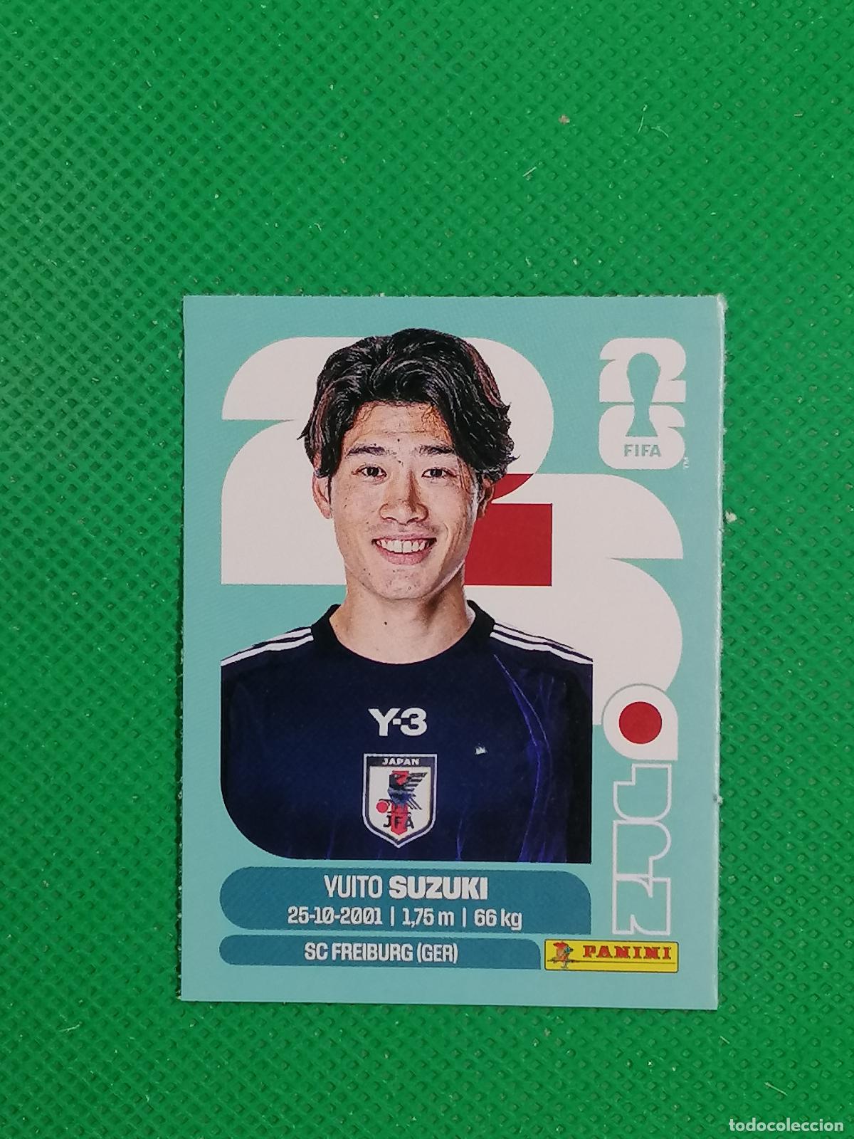 Cromos de f&uacute;tbol: YUITO SUZUKI JAPON JPN UPDATE SET ⚽ PANINI FIFA MUNDIAL WORLD CUP 26 2026 STICKER ⚽