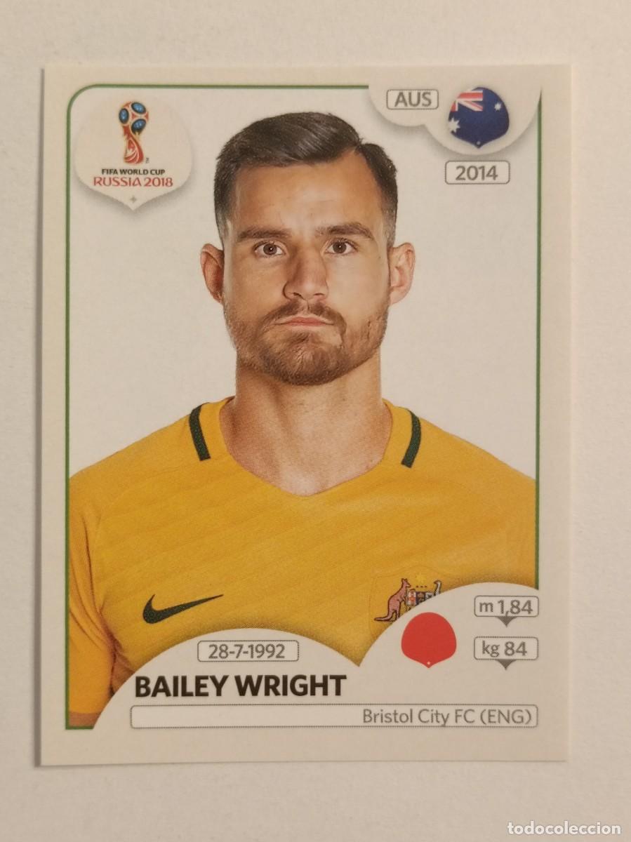 Cromos de f&uacute;tbol: #205 WRIGHT (AUSTRALIA) MUNDIAL RUSIA 2018 PANINI VERSION ROSA