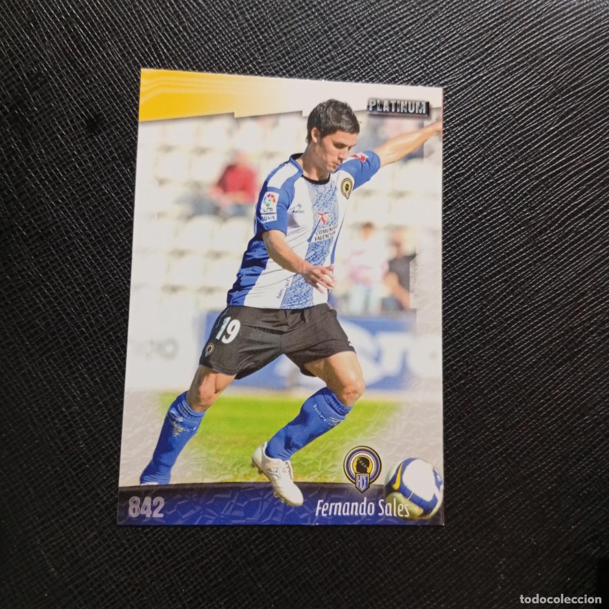 Fu&szlig;ball-Sticker: 842 FERNANDO SALES HERCULES MUNDICROMO QUIZ GAME 2008 2009 FUTBOL 08 09 - A212 PG31