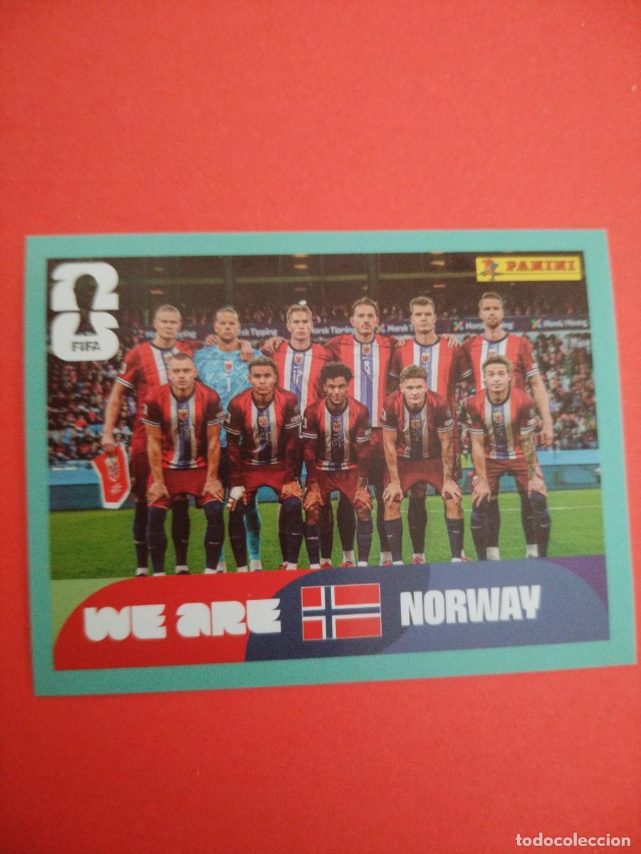 Fu&szlig;ball-Sticker: CROMO MUNDIAL 2026 - NORUEGA NOR 13