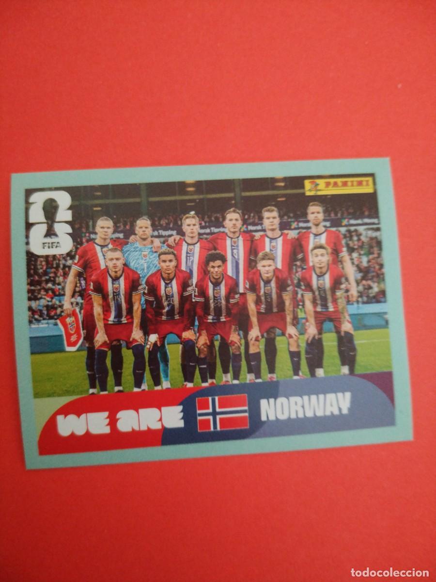 Cromos de f&uacute;tbol: CROMO MUNDIAL 2026 - NORUEGA NOR 13