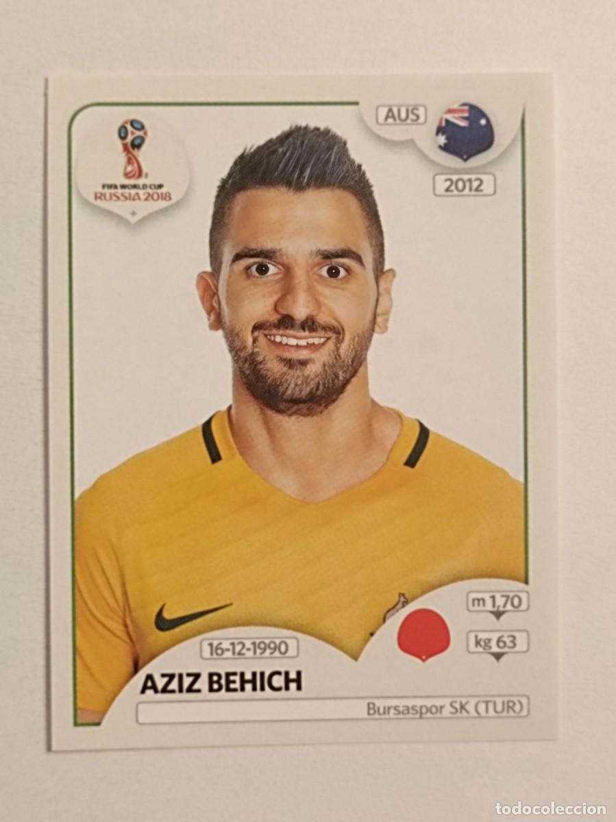 Cromos de f&uacute;tbol: #206 BEHICH (AUSTRALIA) MUNDIAL RUSIA 2018 PANINI VERSION ROSA