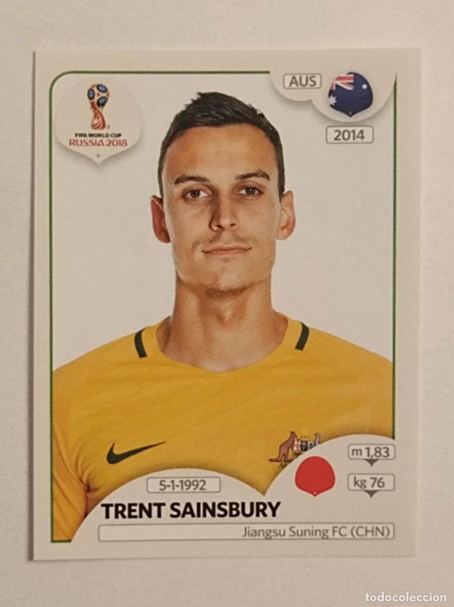 Cromos de f&uacute;tbol: #207 SAINSBURY (AUSTRALIA) MUNDIAL RUSIA 2018 PANINI VERSION ROSA