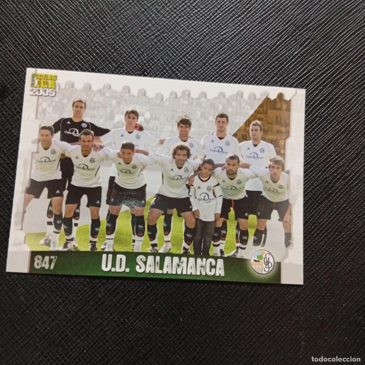 Cromos de f&uacute;tbol: 847 ALINEACION SALAMANCA MUNDICROMO QUIZ GAME 2008 2009 FUTBOL 08 09 - A212 PG32