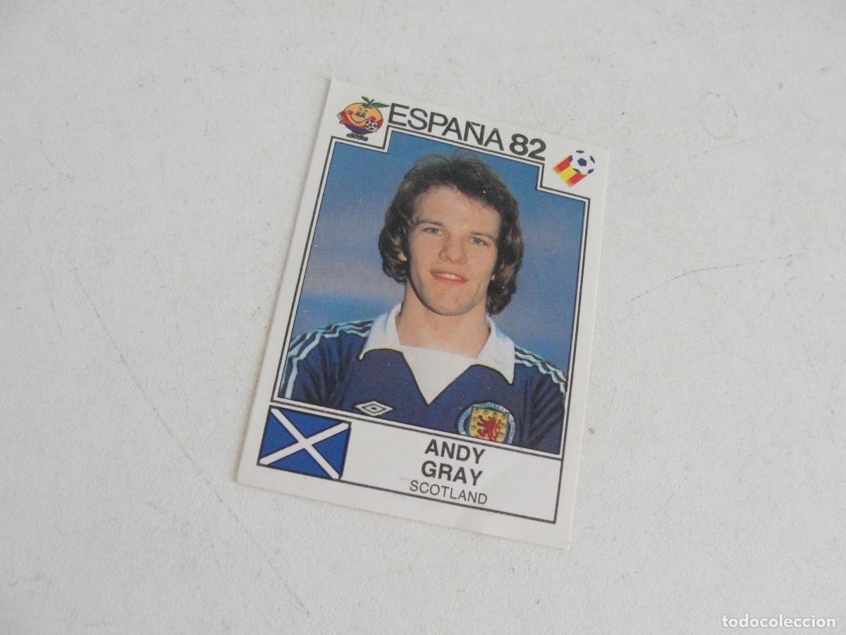 Cromos de f&uacute;tbol: PANINI 82 ESPA&Ntilde;A / ANDY GRAY - ESCOCIA SCOTLAND - N&ordm; 416 - SIN PEGAR - EXCELENTE ESTADO