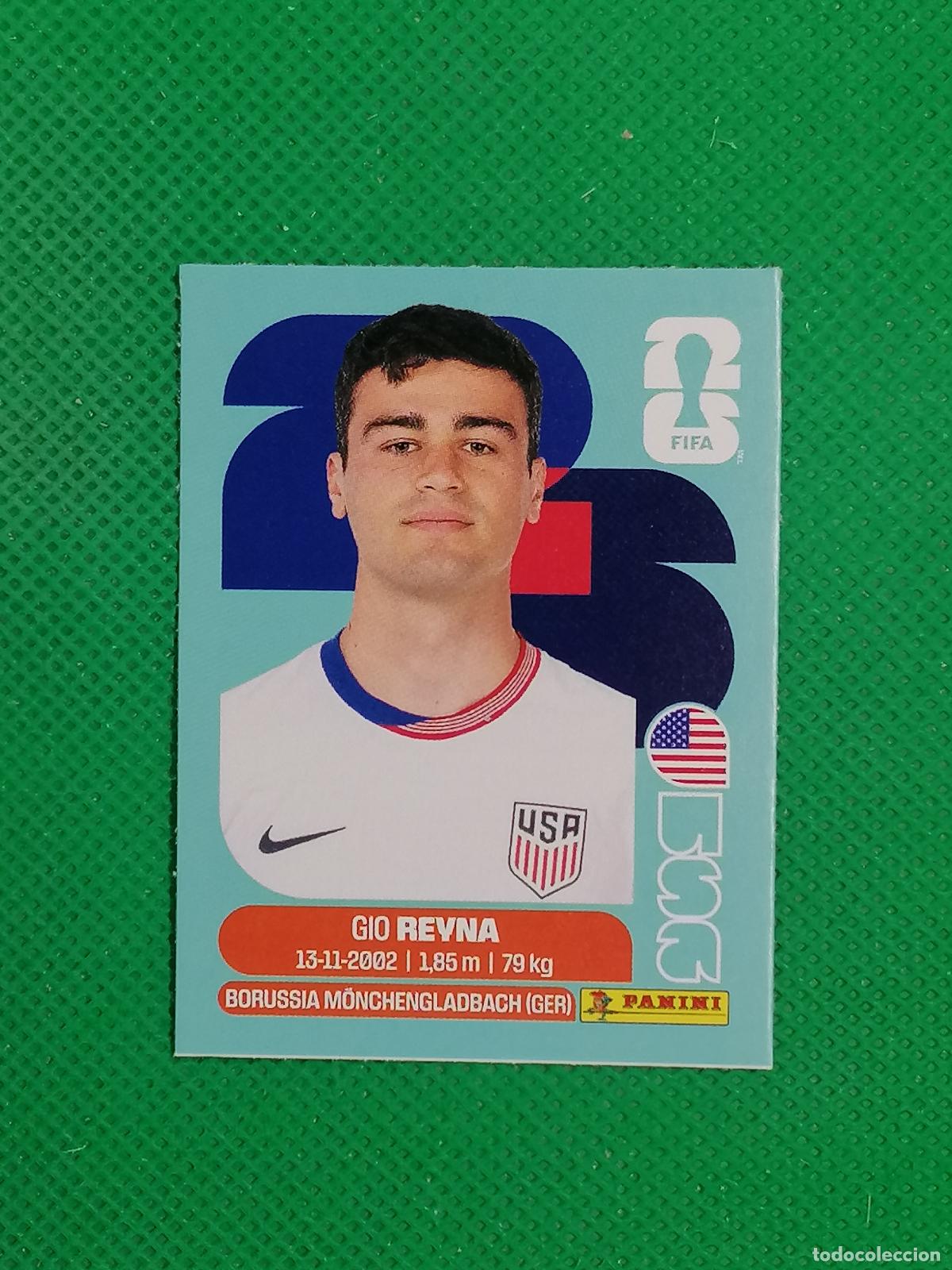 Cromos de f&uacute;tbol: GIO REYNA ESTADOS UNIDOS USA UPDATE SET ⚽ PANINI FIFA MUNDIAL WORLD CUP 26 2026 STICKER ⚽