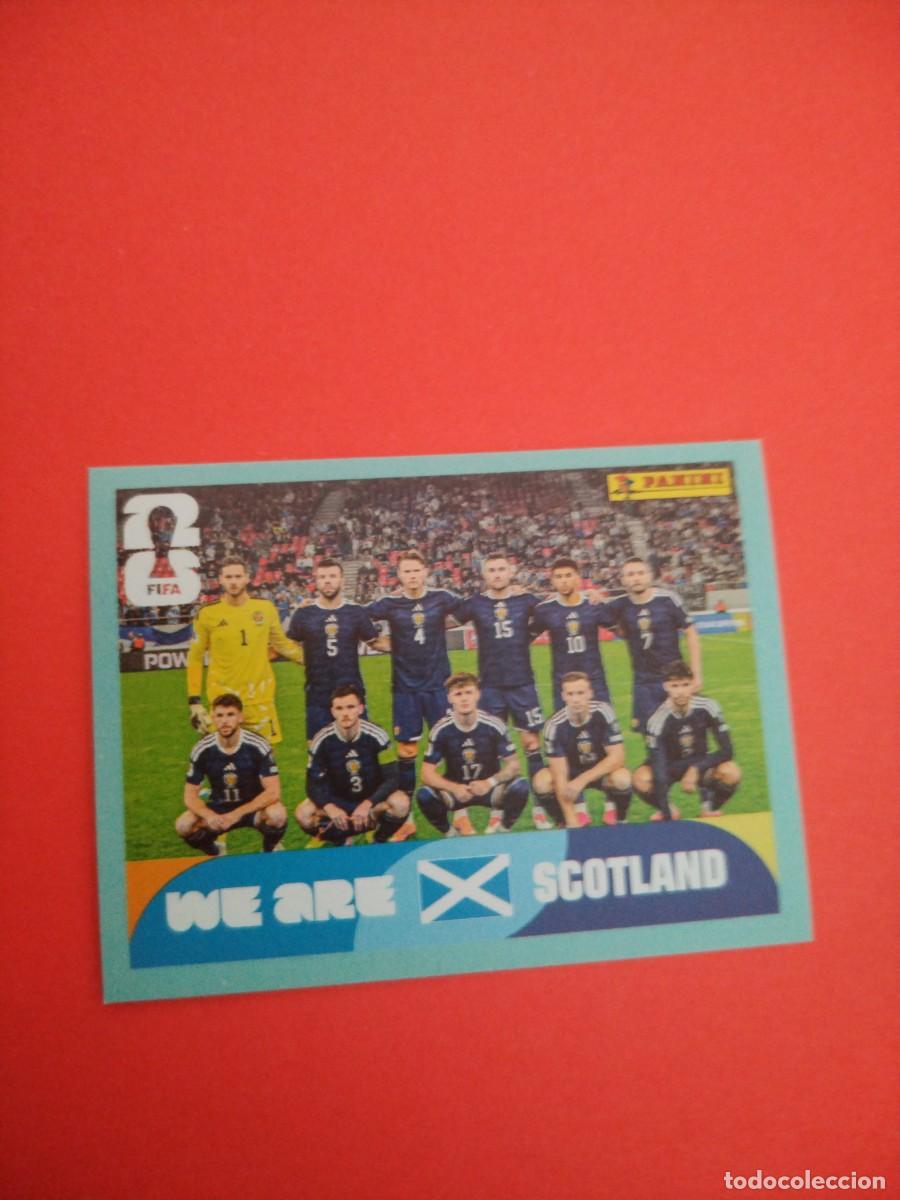 Cromos de f&uacute;tbol: CROMO MUNDIAL 2026 - ESCOCIA SCO 13