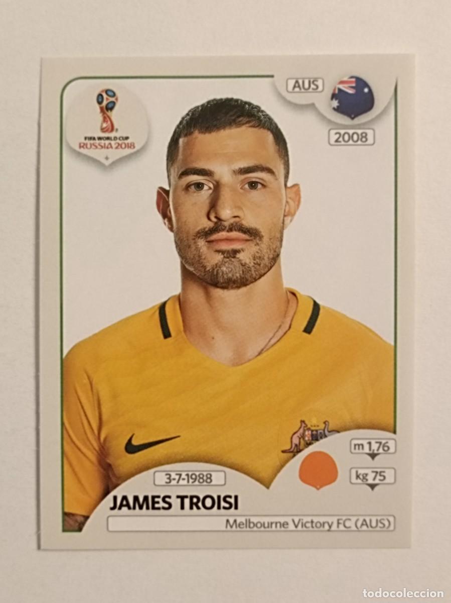Cromos de f&uacute;tbol: #211 TROISI (AUSTRALIA) MUNDIAL RUSIA 2018 PANINI VERSION ROSA