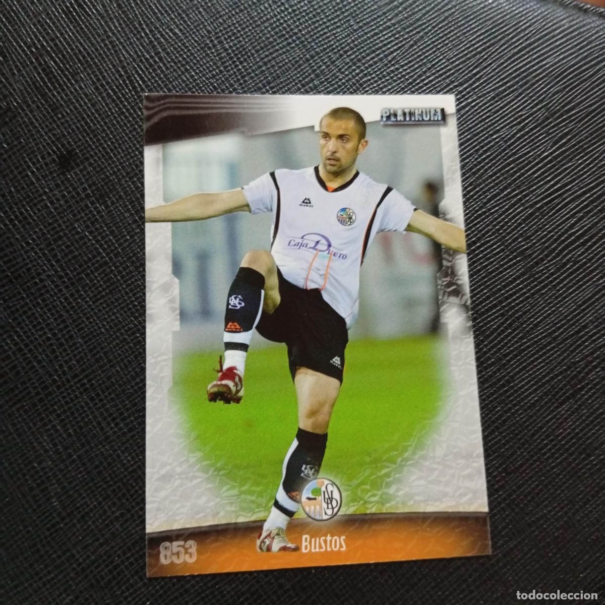 Cromos de f&uacute;tbol: 853 BUSTOS SALAMANCA MUNDICROMO QUIZ GAME 2008 2009 FUTBOL 08 09 - A212 PG33