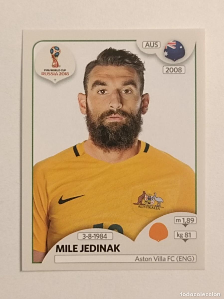 Cromos de f&uacute;tbol: #212 JEDINAK (AUSTRALIA) MUNDIAL RUSIA 2018 PANINI VERSION ROSA