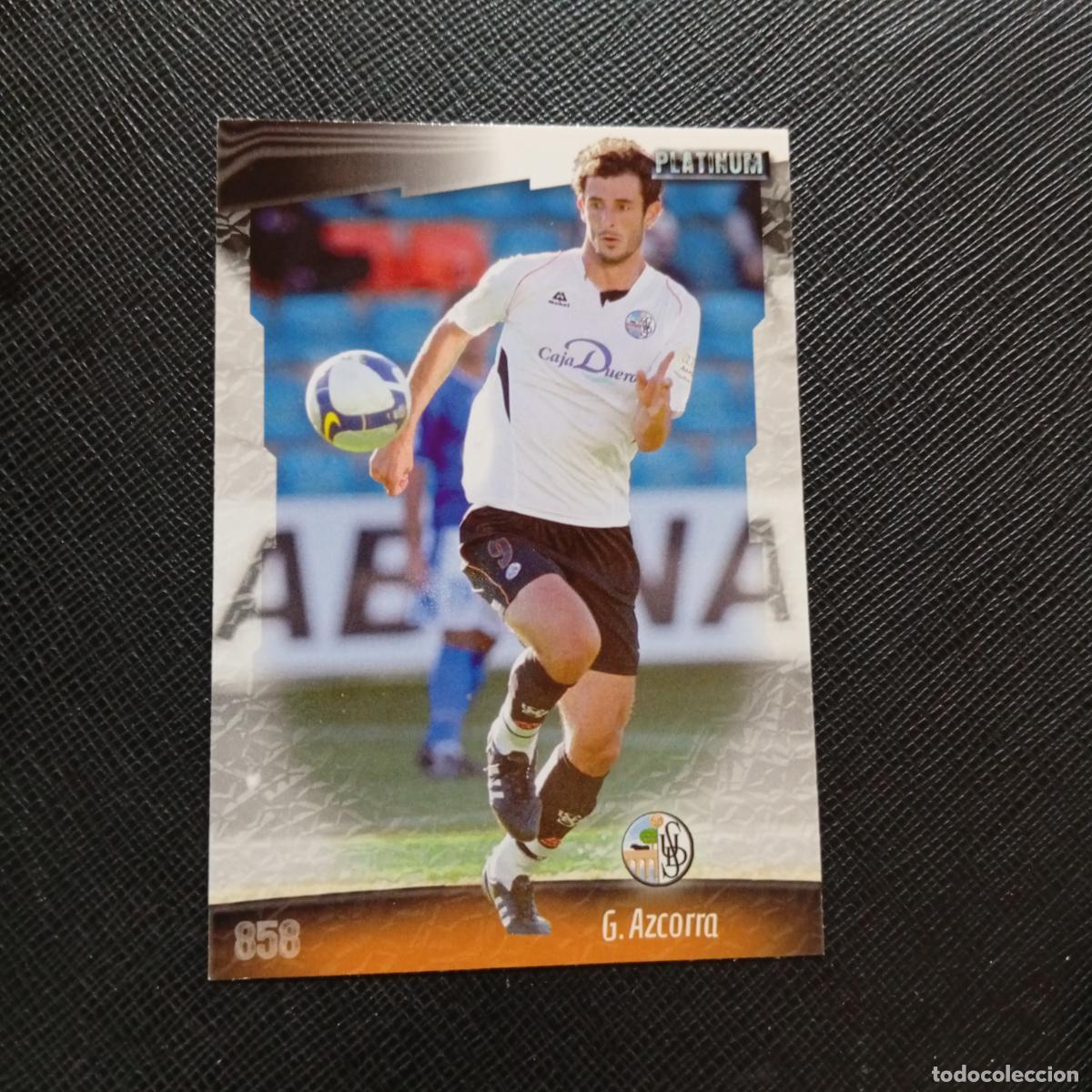 Cromos de f&uacute;tbol: 858 G AZCORRA SALAMANCA MUNDICROMO QUIZ GAME 2008 2009 FUTBOL 08 09 - A212 PG33