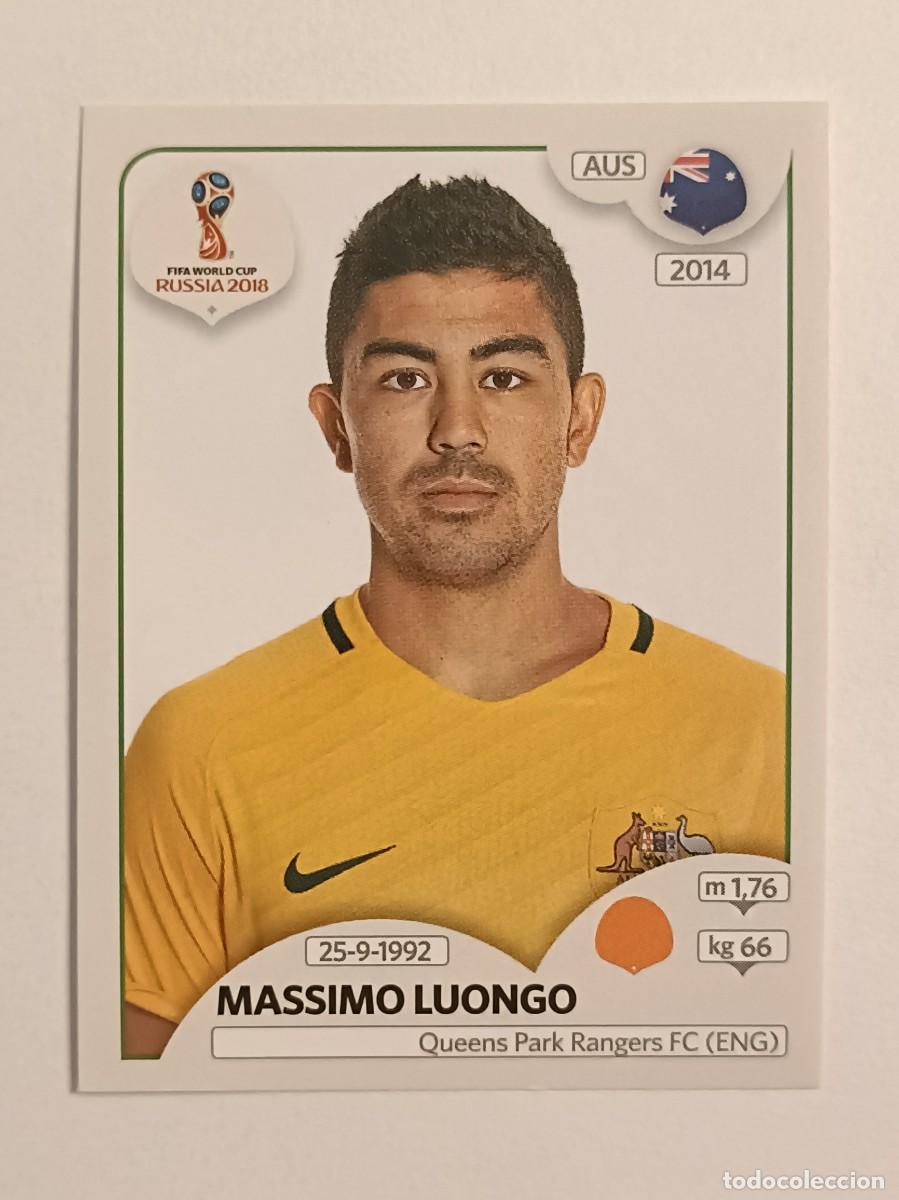 Cromos de f&uacute;tbol: #213 LUONGO (AUSTRALIA) MUNDIAL RUSIA 2018 PANINI VERSION ROSA