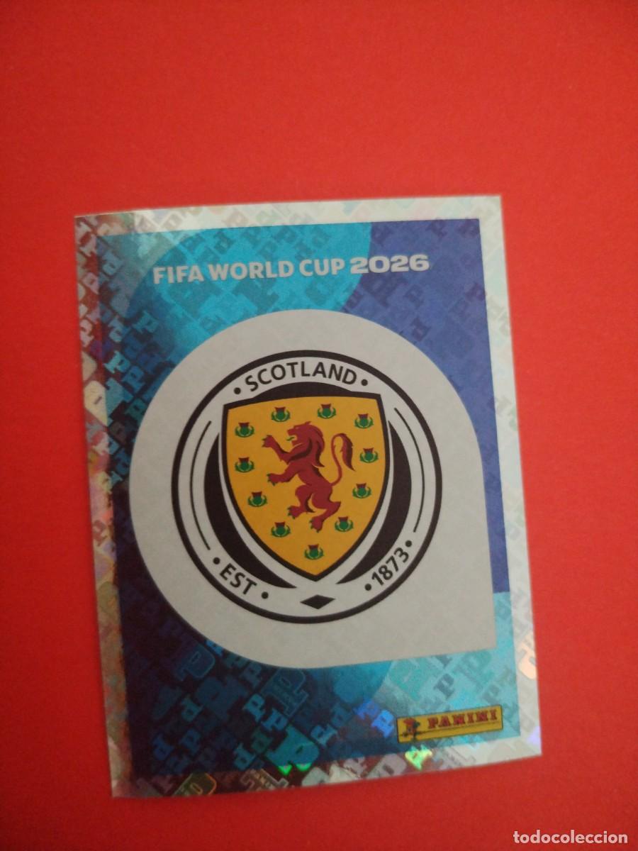 Cromos de f&uacute;tbol: CROMO MUNDIAL 2026 - ESCOCIA SCO 1