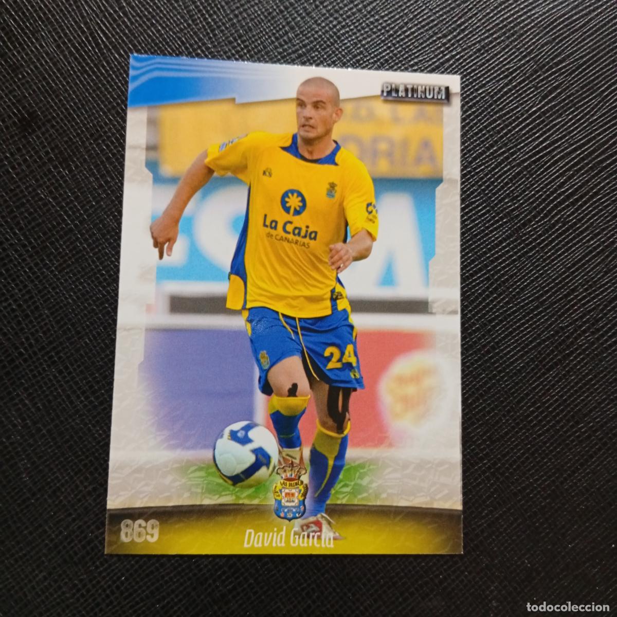 Cromos de f&uacute;tbol: 869 DAVID GARCIA LAS PALMAS MUNDICROMO QUIZ GAME 2008 2009 FUTBOL 08 09 - A212 PG34