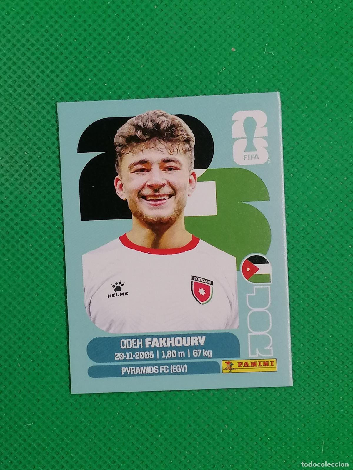 Figurine di Calcio: ODEH FAKHOURY JORDANIA JOR UPDATE SET ⚽ PANINI FIFA MUNDIAL WORLD CUP 26 2026 STICKER ⚽
