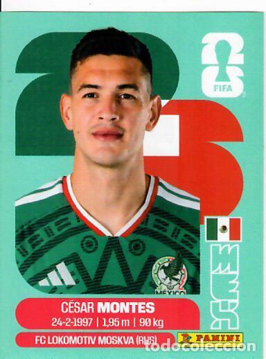 Figurine di Calcio: CROMO PANINI MUNDIAL WORLD CUP 2026 - MEX 5 - MONTES - MEXICO