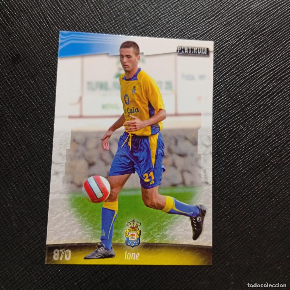 Figurine di Calcio: 870 IONE LAS PALMAS MUNDICROMO QUIZ GAME 2008 2009 FUTBOL 08 09 - A212 PG35
