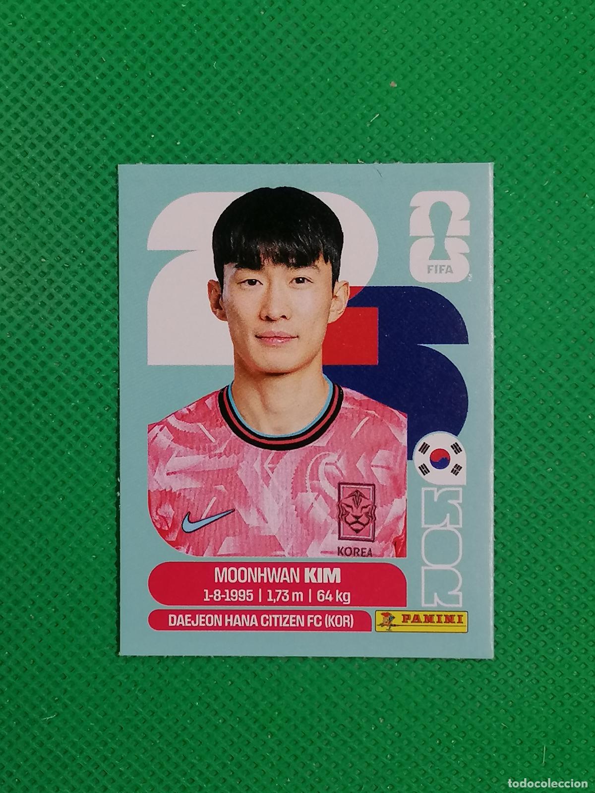 Fu&szlig;ball-Sticker: MOONHWAN KIM COREA KOR UPDATE SET ⚽ PANINI FIFA MUNDIAL WORLD CUP 26 2026 STICKER ⚽