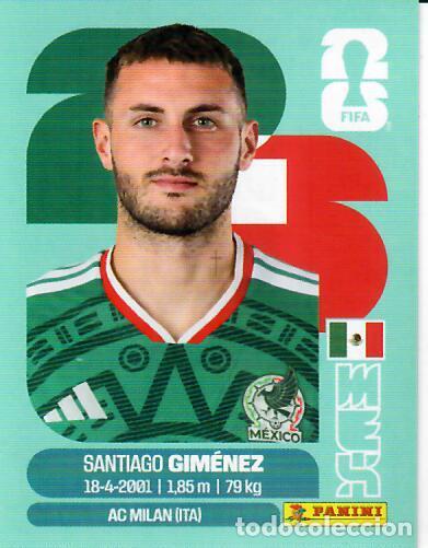 Fu&szlig;ball-Sticker: CROMO PANINI MUNDIAL WORLD CUP 2026 - MEX16 MEX 16 - GIM&Eacute;NEZ - MEXICO