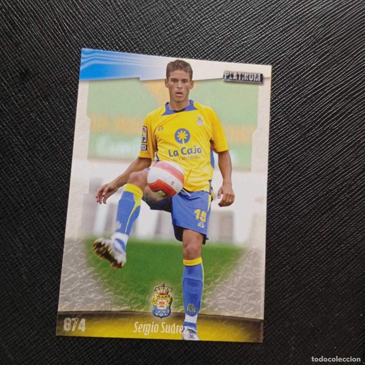 Cromos de f&uacute;tbol: 874 SERGIO SUAREZ LAS PALMAS MUNDICROMO QUIZ GAME 2008 2009 FUTBOL 08 09 - A212 PG35