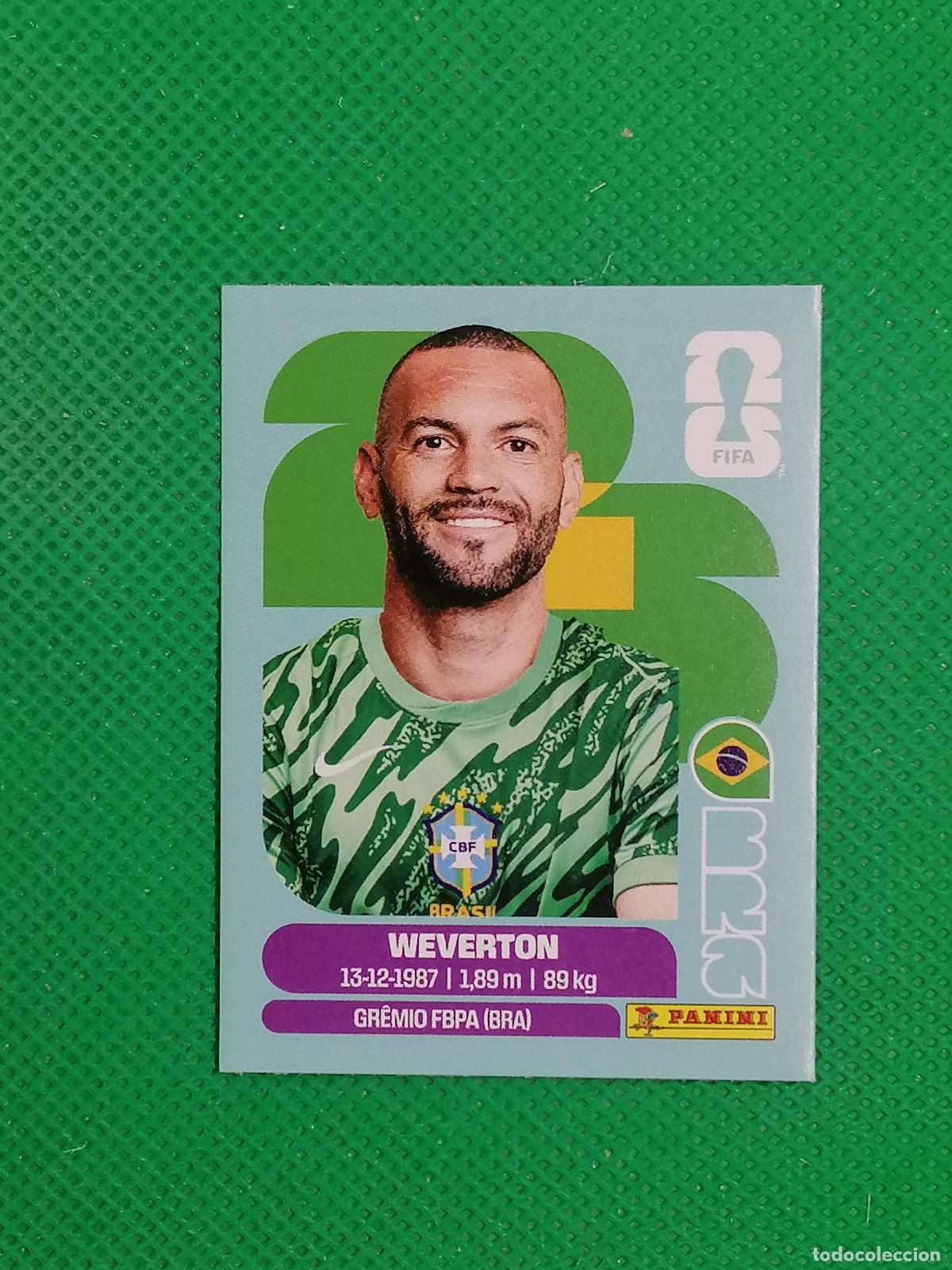 Cartes &agrave; collectionner de Football: WEVERTON BRASIL BRA UPDATE SET ⚽ PANINI FIFA MUNDIAL WORLD CUP 26 2026 STICKER ⚽