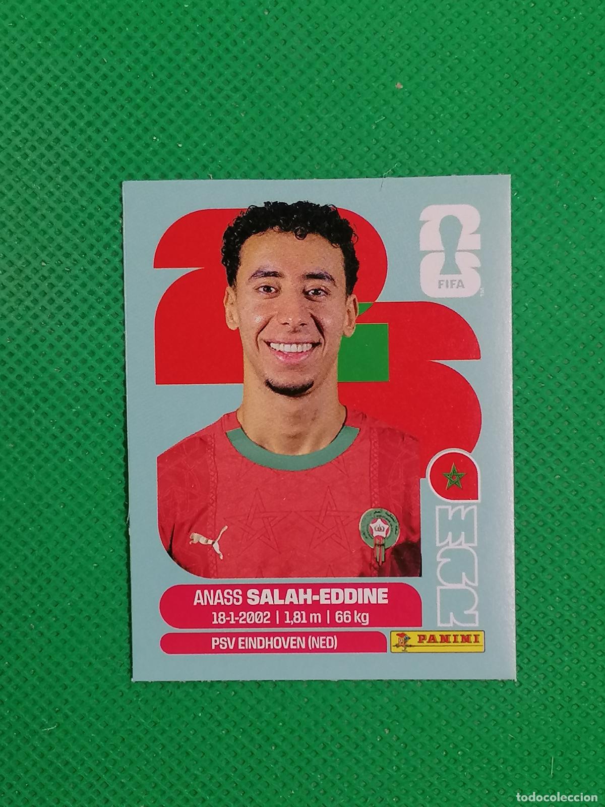 Cromos de f&uacute;tbol: ANASS SALAH EDDINE MARRUECOS MAR UPDATE SET ⚽ PANINI FIFA MUNDIAL WORLD CUP 26 2026 STICKER ⚽