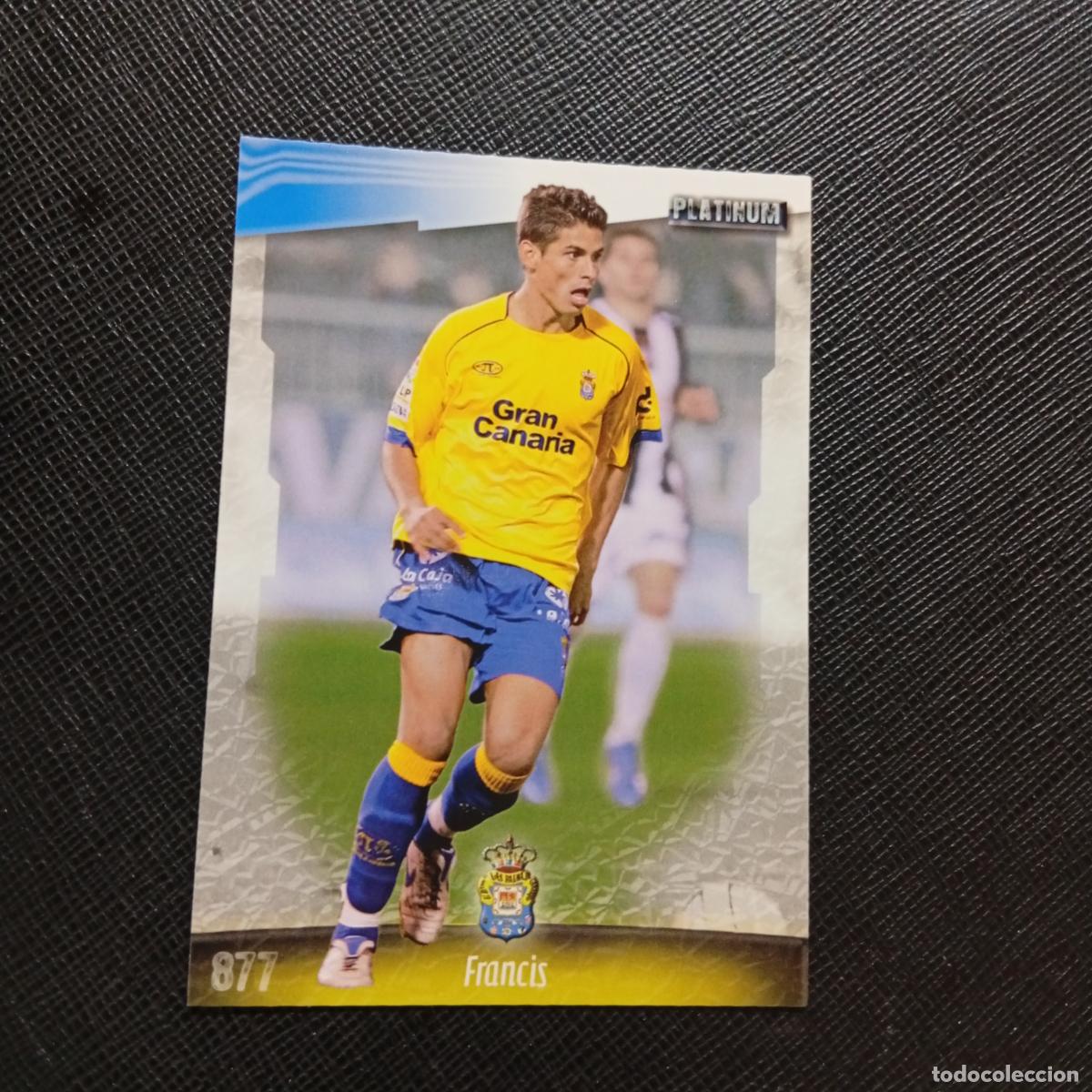 Cromos de f&uacute;tbol: 877 FRANCIS LAS PALMAS MUNDICROMO QUIZ GAME 2008 2009 FUTBOL 08 09 - A212 PG35