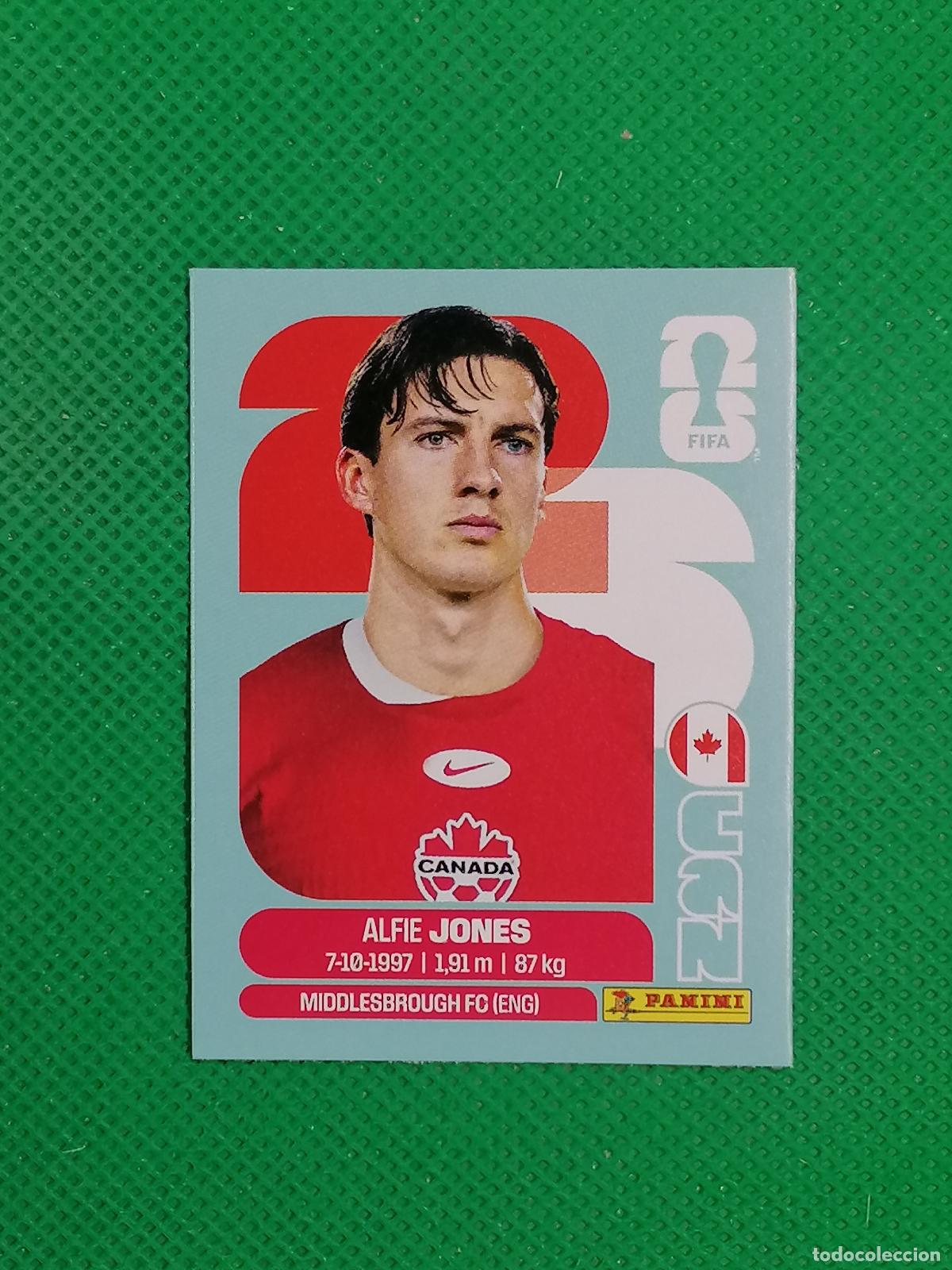 Cromos de f&uacute;tbol: ALFIE JONES CANADA CAN UPDATE SET ⚽ PANINI FIFA MUNDIAL WORLD CUP 26 2026 STICKER ⚽