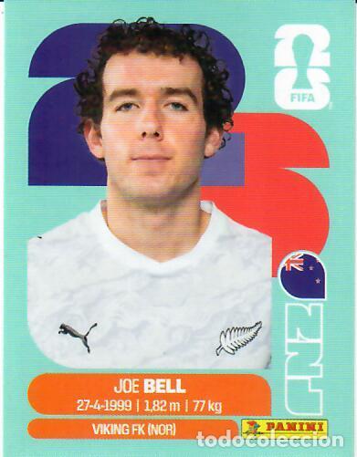 Cartes &agrave; collectionner de Football: CROMO PANINI MUNDIAL WORLD CUP 2026 - NZL 10 - BELL - NUEVA ZELANDA
