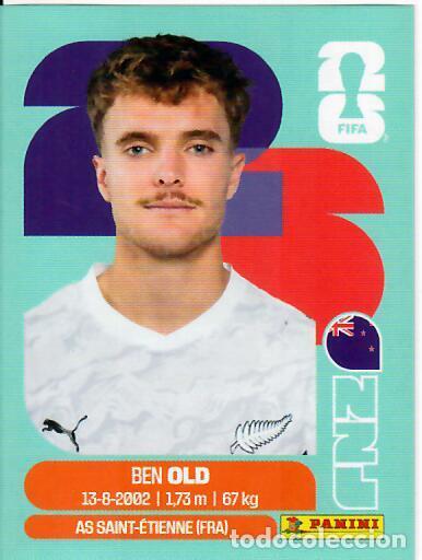 Cartes &agrave; collectionner de Football: CROMO PANINI MUNDIAL WORLD CUP 2026 - NZL 16 - OLD - NUEVA ZELANDA