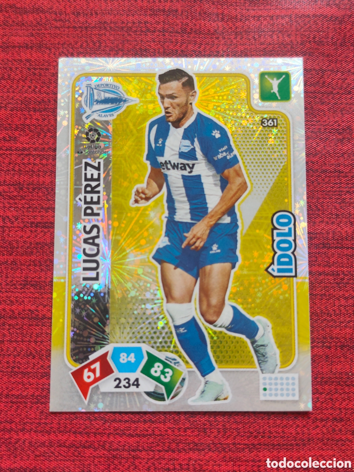 Cartes &agrave; collectionner de Football: 361 &Iacute;DOLO LUCAS P&Eacute;REZ ALAV&Eacute;S ADRENALYN XL 2019 2020