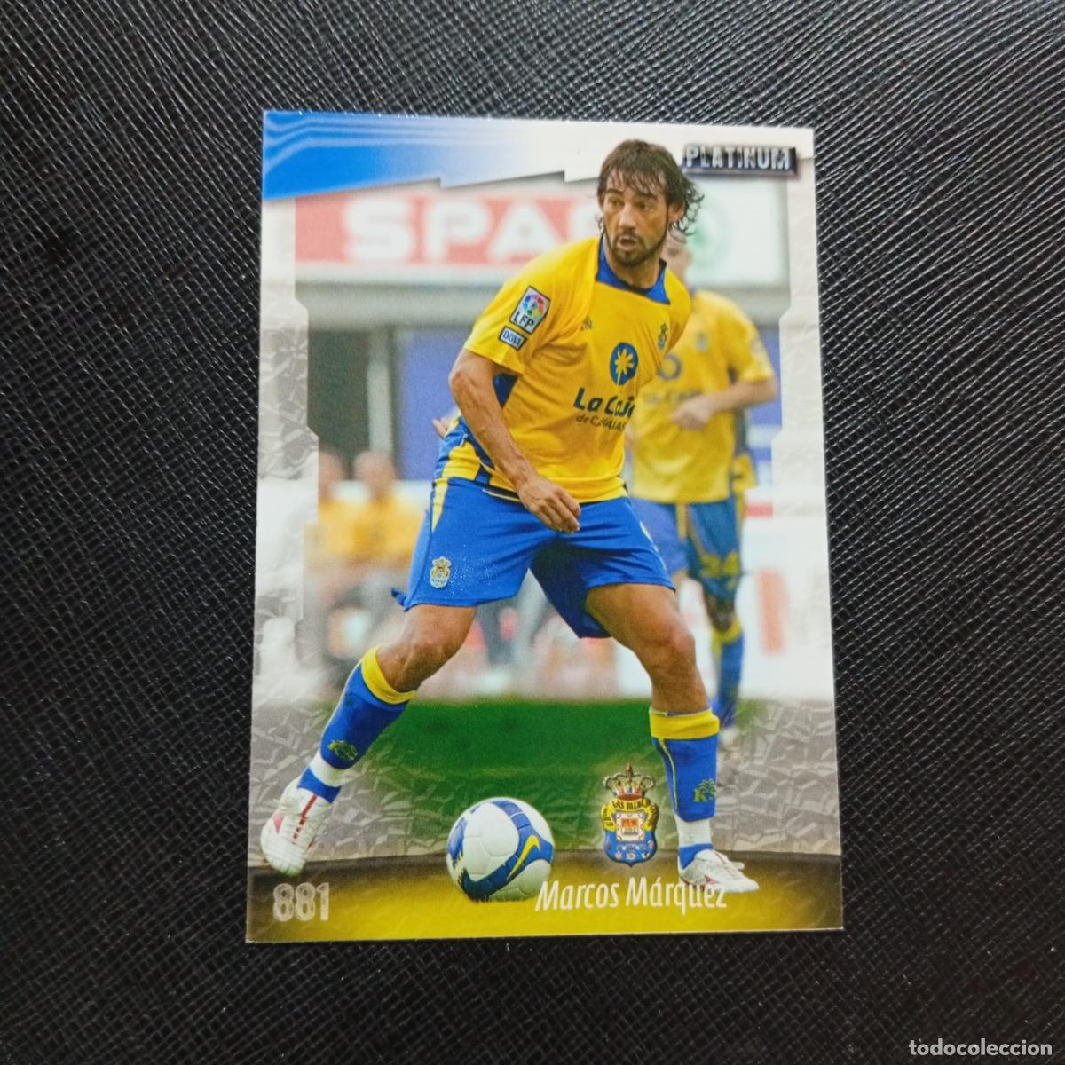 Cromos de f&uacute;tbol: 881 MARCOS MARQUEZ LAS PALMAS MUNDICROMO QUIZ GAME 2008 2009 FUTBOL 08 09 - A212 PG36