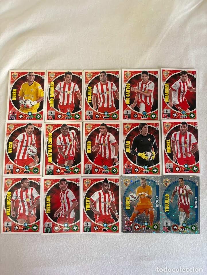 Cromos de Futebol: Lote Cartas Almer&iacute;a Adrenalyn 2014-15