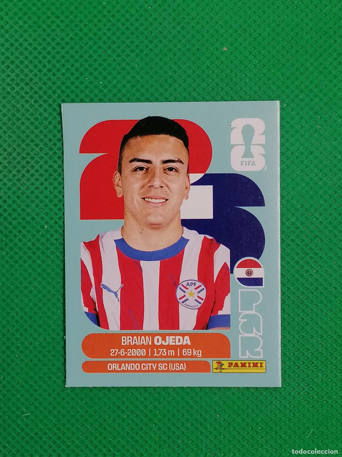 Cromos de Futebol: BRAIAN OJEDA PARAGUAY PAR UPDATE SET ⚽ PANINI FIFA MUNDIAL WORLD CUP 26 2026 STICKER ⚽