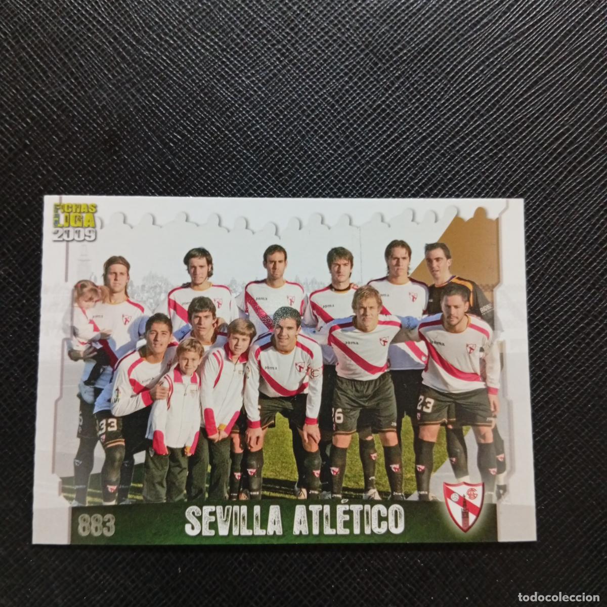 Cromos de f&uacute;tbol: 883 ALINEACION SEVILLA AT MUNDICROMO QUIZ GAME 2008 2009 FUTBOL 08 09 - A212 PG36