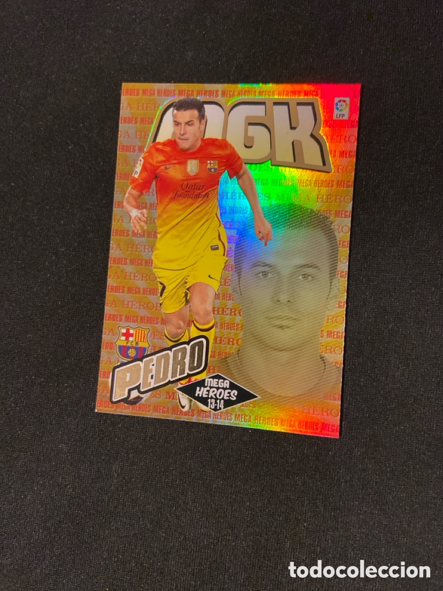 Figurine di Calcio: PEDRO 392 MEGA HEROES (BARCELONA)