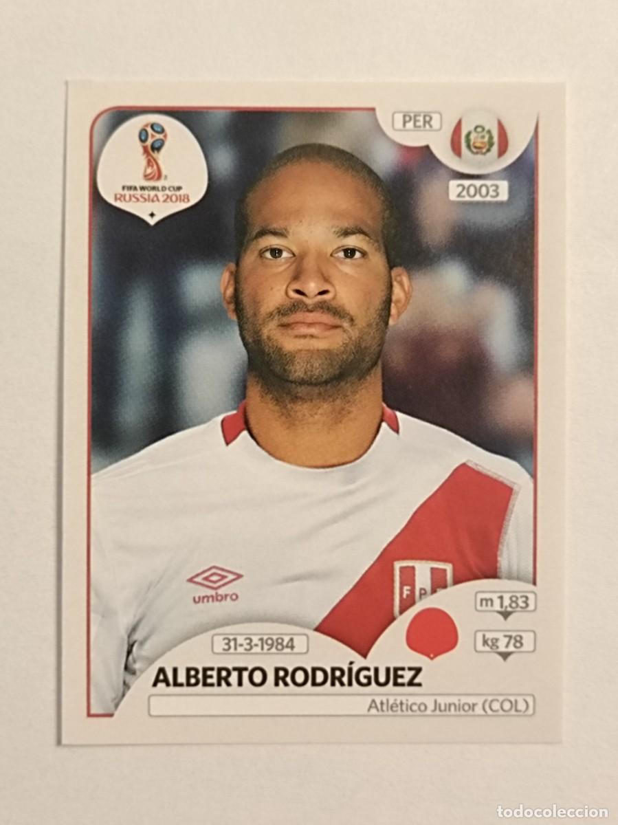 Figurine di Calcio: #228 RODRIGUEZ (PERU) MUNDIAL RUSIA 2018 PANINI VERSION ROSA