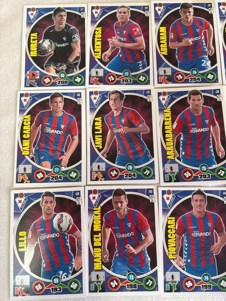 Cromos de f&uacute;tbol: Lote Cartas Eibar Adrenalyn 2014-15 - Foto 2