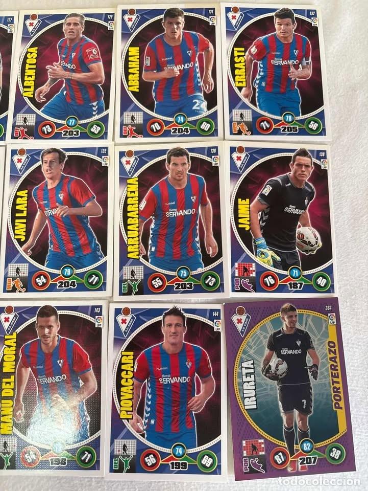 Cromos de f&uacute;tbol: Lote Cartas Eibar Adrenalyn 2014-15 - Foto 3