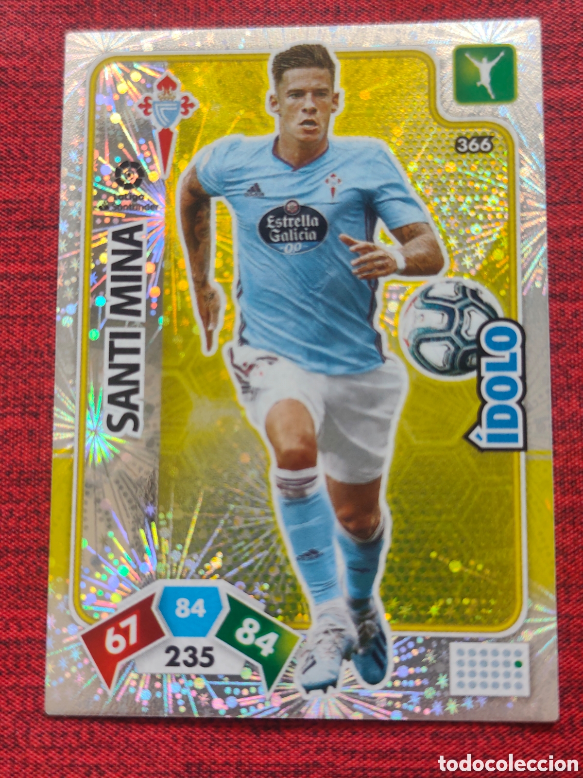 Cartes &agrave; collectionner de Football: 366 &Iacute;DOLO SANTI MINA CELTA DE VIGO ADRENALYN XL 2019 2020