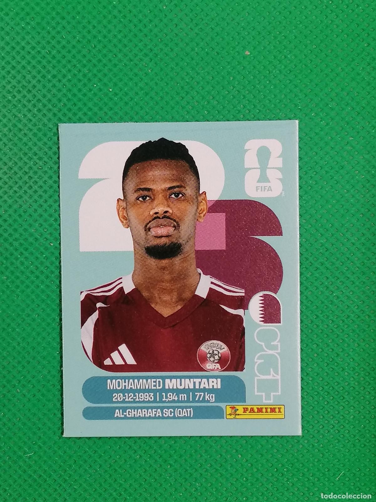 Cartes &agrave; collectionner de Football: MOHAMMED MUNTARI CATAR QAT UPDATE SET ⚽ PANINI FIFA MUNDIAL WORLD CUP 26 2026 STICKER ⚽