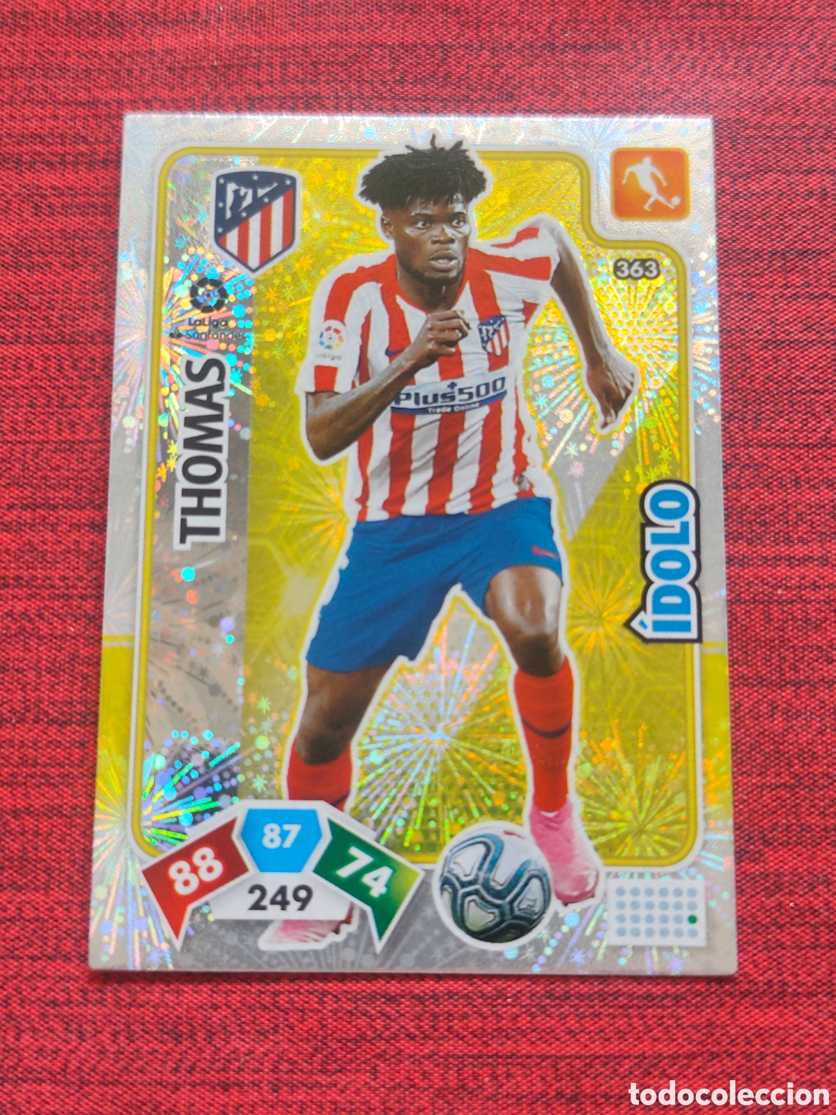Cromos de f&uacute;tbol: 363 &Iacute;DOLO THOMAS ATL&Eacute;TICO MADRID ADRENALYN XL 2019 2020